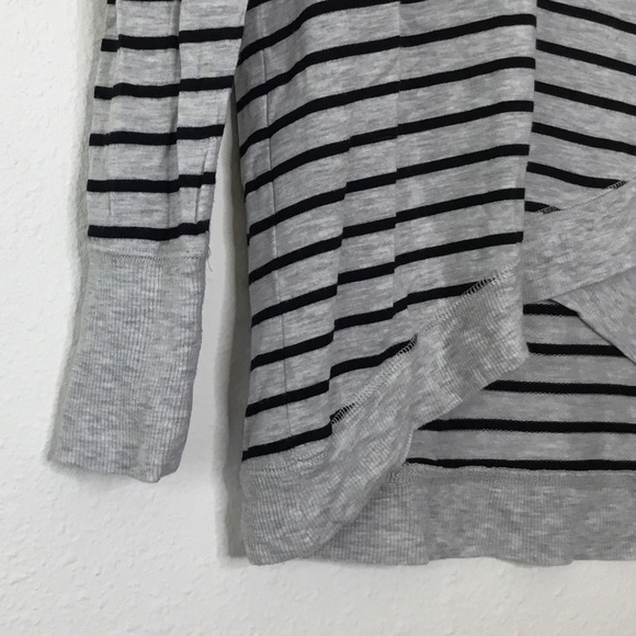 Workshop Republic Clothing Striped Long Sleeve Top - Picture 4 of 5